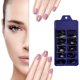 thumbnail image 4 of 100 Uds puntas de uñas postizas de arte de uñas de Ndcxsfigh cobertura completa uñas postizas largas de Ballet (Y4), 4 of 9
