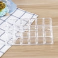 thumbnail image 2 of 18-Slot Clear Acrylic Trapezoid Makeup Lipstick Display Stand Storage Rack Holder Cosmetic Organizer, 2 of 5