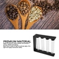 thumbnail image 4 of Celaros de Granos de Café, Tipos de Café de Vidrio de Vidrio a Prueba de Polvo Resistencia a la Oxidación Dosis única para té para especias, 4 of 7