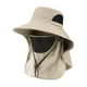 thumbnail image 4 of Cape de pesca para hombres sombrero de playa para el montañismo al aire libre Viajes de vacaciones deportivas Caqui, 4 of 8