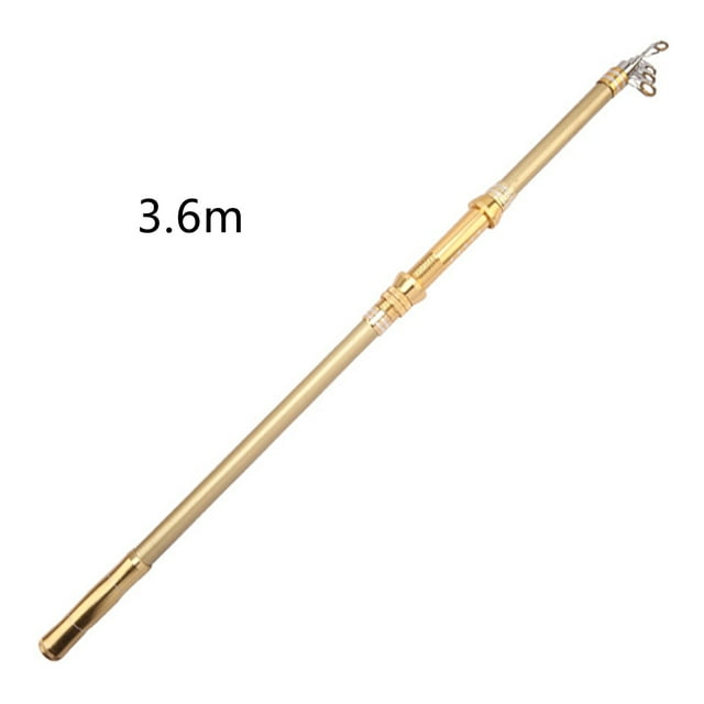 Qualitchoice Fishing Rod 5 Layers Sturdiness Fiberglass Angling Rod Fishing Tool for Angler's Holiday Good Gift