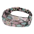 thumbnail image 5 of Unique Bargains 1 Pc Headband Floral Embroidery Lace Wide Hairband for Women Pink, 5 of 5