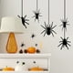 thumbnail image 1 of Decoraciones de Halloween, calcomanía de pared de araña aterradora extra grande, decoración de ventana, suministros para fiestas (solo araña) ER, 1 of 5