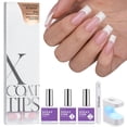 thumbnail image 1 of Nail Tips btartboxnails XCOATTIPS French Tips Long Square, 1 of 7