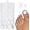 White, variant on 120 count Coffee Press Toenails Women Nails with Tabs, Coffee Toenails Press Nails Glue Toenail Tip Artificial False Toenail for Women Girl