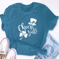 thumbnail image 2 of EcoLoom Cheers Yall Saint Patricks Day Party Irish Short Sleeve Unisex T Shirt Heather Black-L, 2 of 6