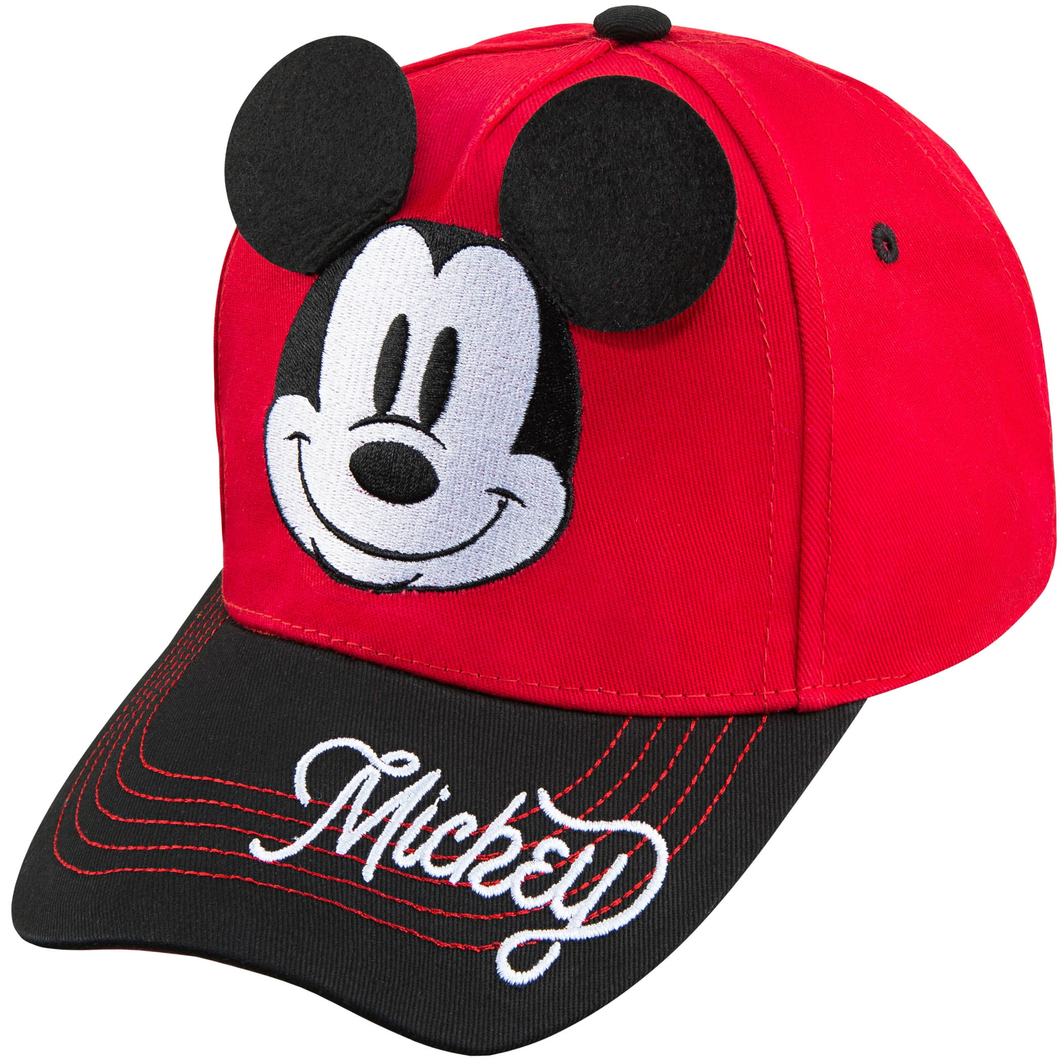 Disney Kids baseball Hat for Boys Ages 4-7 Mickey Mouse cap 3D Design 