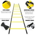 thumbnail image 3 of FlyFlise 12 Rung Agility Speed Ladder Set 19.7ft for for Soccer Football Fitness Training, 3 of 8