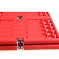 thumbnail image 4 of Tapis de Traction d'Urgence Pliables Rouges en PP avec Design Hexagonal en Nid d'Abeille - Pliage Réglable à 3 Étapes, Prise en Main de Pneu Non Parfumée pour SUVs, Voitures, Vans - Léger Paire de 1300g, Idéal pour, 4 of 7