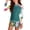 Multicolor, variant on Guluxicc Girls Rash Guard Swimsuit 2 Pieces Long Sleeve Tropical Color Block Crewneck Tops with Shorts Summer Sun Protection Bathing Suit