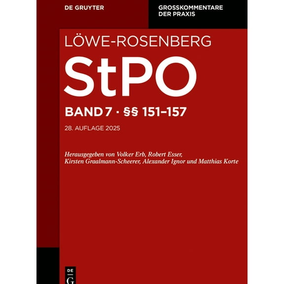 GroÃkommentare Der Praxis §§ 151-157, (Hardcover)