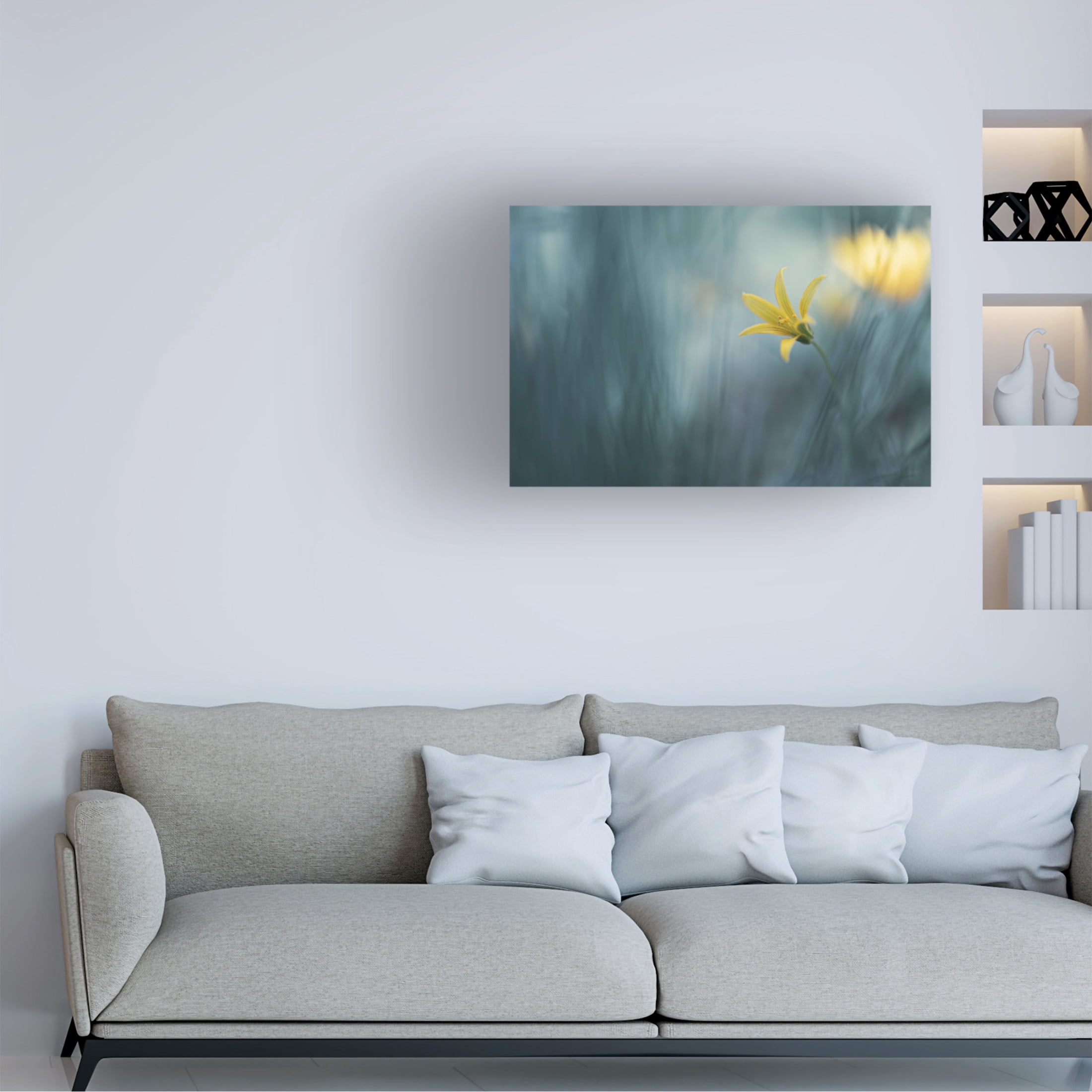 Canvas Wall Art - Igor Kopcev 'Spring Vaudeville' Wall Art for Living Room, Bedroom, or Office Décor by Trademark Fine Art - 24 x 16 Inches