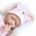 thumbnail image 4 of GoDecor 22" Silicone Newborn Reborn Baby dolls With Clothes, 4 of 7