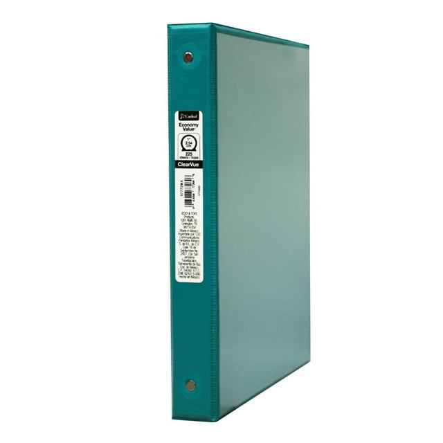 Carpeta de Argollas Cardinal Economy Value 1 Clearvue Aqua