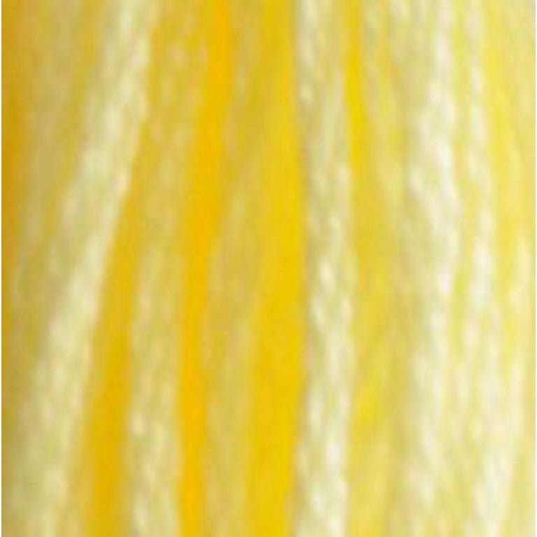 DMC Mouline 117-3078 Six-Strand Embroidery Thread , Light Golden Yellow,  8.7-Yards