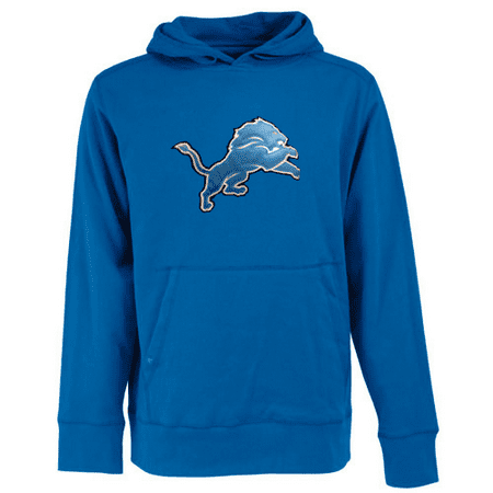 - Antigua Detroit Lions Signature Pullover Sweatshirt - Light Blue