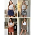 thumbnail image 5 of Cueply Skorts for Woman Tennis Skirt Inner Shorts Summer Casual Drawstring Tie Skirts with Pockets, 5 of 9