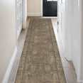 thumbnail image 3 of KUETH 2.5x10 Vintage Runner Rugs Machine Washable Rugs for Living Room, Non Slip Flat Pile Rug with Rubber Backing, Boho Rug for Entryway Hallway Kitchen and Corridor, 3 of 12