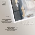 thumbnail image 3 of Pale Urbanity III Shadowbox Print Abstract Decor by Art Remedy, White Frame, 24 x 16, 3 of 6