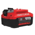 thumbnail image 3 of CRAFTSMAN 20-V 2-Pack Lithium-ion Battery (4 Ah and 6 Ah) and Charger (CMCB2046-CK), 3 of 3