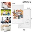 thumbnail image 6 of Yayeee 100% Cotton Hand Towels for Bathroom 16" x 28" Soft Absorbent Kitchen Towel, Autumn Day Pattern, 6 of 7