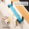 thumbnail image 5 of KES Over Cabinet Towel Bar Kitchen, Over The Door Towel Rack Kitchen Towel Holder Matte Black 2 Pack, WMKTH1000BKP2, 5 of 11