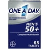 One A Day Men's 50+ Multivitamin Tablets, Multivitamins for Men, 65 Ct