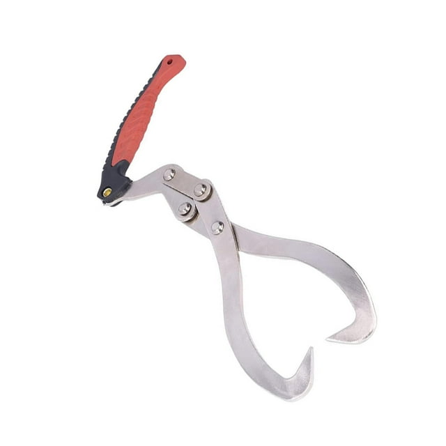 Ruiboury Log Carrier Practical Convenient Log Tongs Moving Log Wood Trees Lifting for
