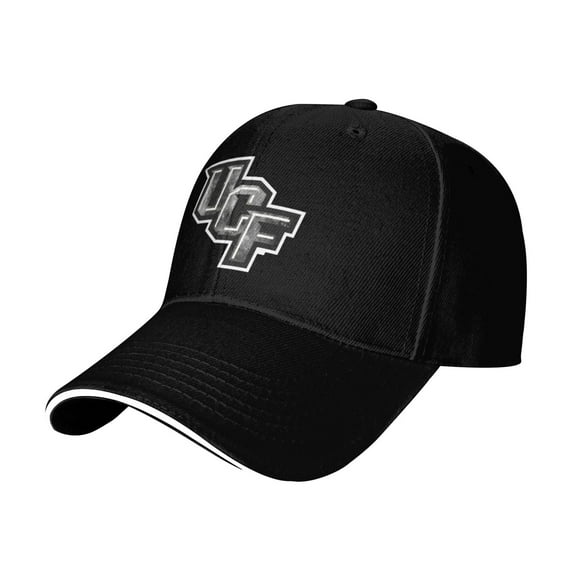 Ucf Moon Casual Sandwich Baseball Cap Adjustable For Men For Women