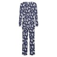 thumbnail image 5 of uublik Pajamas for Women Set Long Sleeve Tops and Long Pants Soft Comfy Pajamas Set 2 Piece Outfits, 5 of 5
