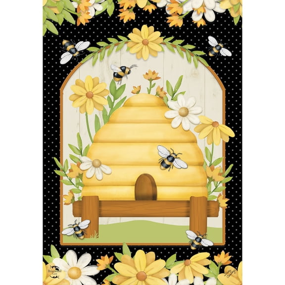Briarwood Lane Summer Garden Flag 12x18 For Outdoor Home Sweet Hive For Summer Garden Flag Flags For Outside