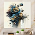 thumbnail image 2 of Designart Realistic Blooming Flowers I Canvas Wall Art, 2 of 5