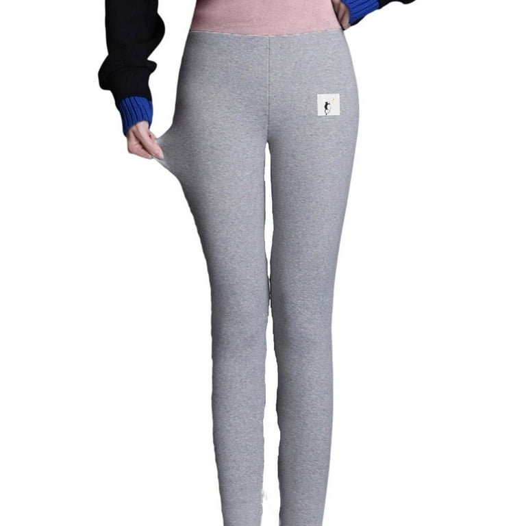 SATINA High Waisted Fleece Lined Leggings for Women - Available in 12 Colors