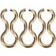 thumbnail image 2 of 50 unids/set de conectores de broches de pesca de acero inoxidable, accesorios para aparejos giratorios (L), 2 of 4