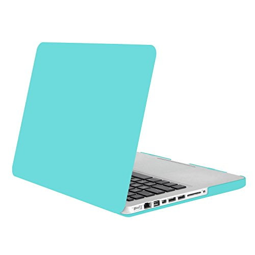NEW Rubberized Tifany Blue Hard Case Cover for Macbook White 13" 