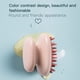 thumbnail image 5 of Bearachild Ducha Cepillo para el cabello Cuero cabelludo Doble capa Masajeador Depurador Cojín de aire Cabezal Juegos de accesorios de baño Rosa claro Bearachild HA010881-03, 5 of 6