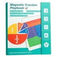 thumbnail image 1 of Educational Math Fraction Learning Toy Interactive Puzzle Game for Kids Manual Score Activity, 1 of 5