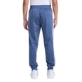 thumbnail image 4 of adidas Youth Boy's Tricot 3 Stripe Jogger Pant with Pockets (US, Alpha, Medium, Regular, Lt Navy), 4 of 6