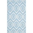 thumbnail image 1 of Safavieh Dhurries 2'6" X 6' Hand Woven Flat Weave Wool Rug, 1 of 3