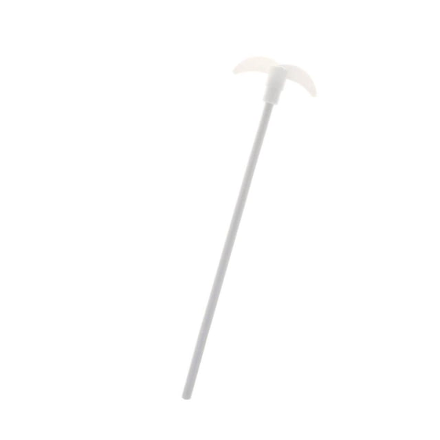facefd PTFE Mixer Stirring Rod for Electric Overhead Stirrer Stirring Bars L 250mm Oar Dia 65mm