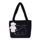 thumbnail image 1 of Sywqhk Bolso De Hombro De Felpa Portátil Con Colgante Para Mujer, Bolso Con Asa Superior (Oso Negro) Sywqhk Para estrenar, 1 of 8