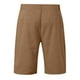 thumbnail image 5 of Pantalones cortos de lino con botones para hombre: cintura elástica, cordón, poliéster transpirable, pierna recta, tallas S-XXXL para primavera/verano, 5 of 5