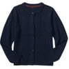 George - Girls' Cable Crew Cardigan