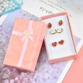 thumbnail image 4 of CHAO 24 Piezas Caja de Joyería Pequeña (Rosa), Caja de Regalo de Joyería de Cartón, Cajas de Regalo con Interior de Terciopelo, Cajas de Joyería para Colgante, Pulsera, Pendiente, Anillo de Collar, 4 of 5
