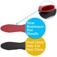 thumbnail image 4 of Juego de 2 fundas para mangos, juego de mangos de silicona con protección contra el calor, fundas resistentes al calor para ollas, sartenes de hierro fundido y guantes de sartenes de metal para barbac JFHHH pequeña, 4 of 5