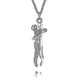 thumbnail image 1 of Collar de caballo Yashi y niña en plata de ley 18 pulgadas regalo de caballo para damas, 1 of 2