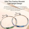 thumbnail image 2 of Smart Bracelet for Women Fitness Tracker Ladies Slim Thin Health Wristband Dress Diamond Dainty Activity Tracker Heart Rate Sleep Monitor Step Counter Calories Pedometer, No Subscription Fee, 2 of 7