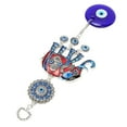 thumbnail image 3 of Adorno colgante para coche Bling Bling con forma de elefante y ojo azul, 3 of 12