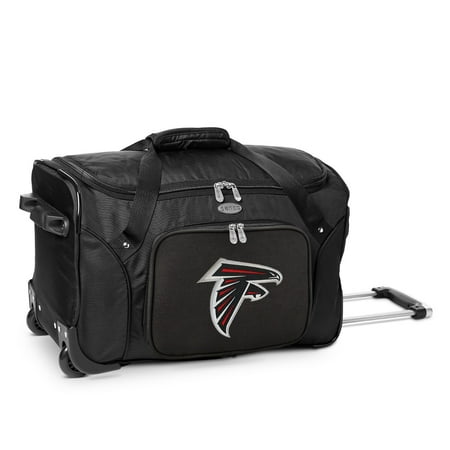 MOJO Black Atlanta Falcons 22 2-Wheeled Duffel Bag