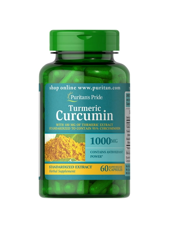 Turmeric Curcumin in Vitamins and Supplements